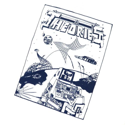 THEORIES T-SHIRT セオリーズ Tシャツ FUTURE IS NOW WHITE スケートボード スケボー 3