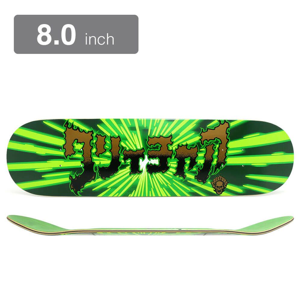 CREATURE DECK クリーチャー デッキ TEAM FORTUNE 8.0 スケートボード スケボー