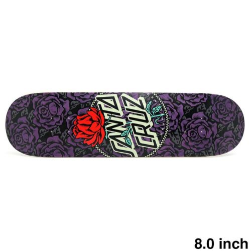 SANTA CRUZ DECK サンタクルーズ デッキ TEAM ROSETTE RINGED DOT 8.0 スケートボード スケボー