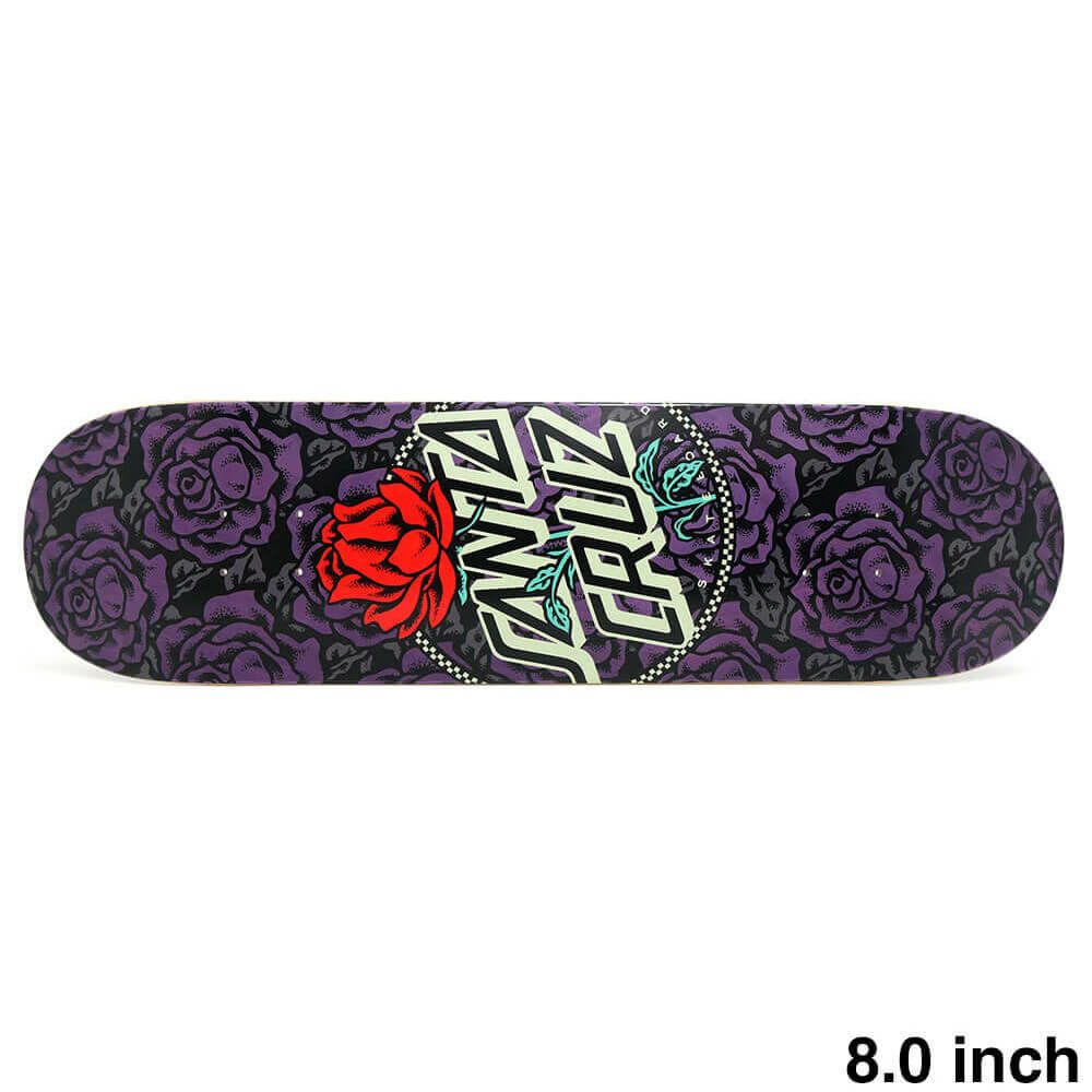 SANTA CRUZ DECK サンタクルーズ デッキ TEAM ROSETTE RINGED DOT 8.0 スケートボード スケボー