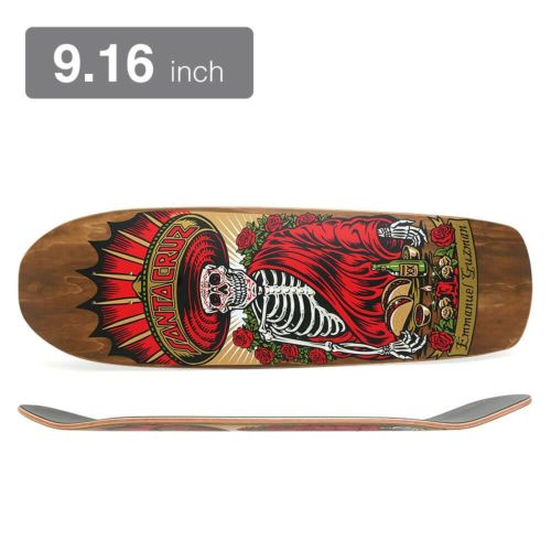 SANTA CRUZ DECK サンタクルーズ デッキ EMMANUEL GUZMAN DIVINE DINER 9.16 スケートボード スケボー