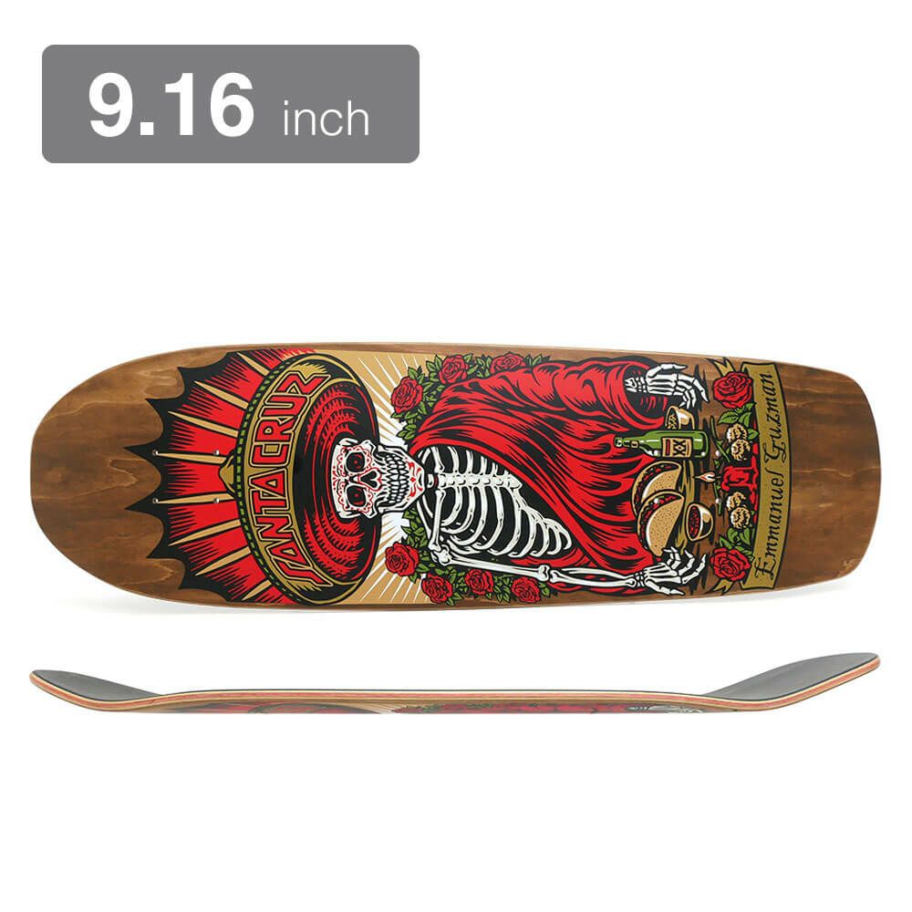 SANTA CRUZ DECK サンタクルーズ デッキ EMMANUEL GUZMAN DIVINE DINER 9.16 スケートボード スケボー