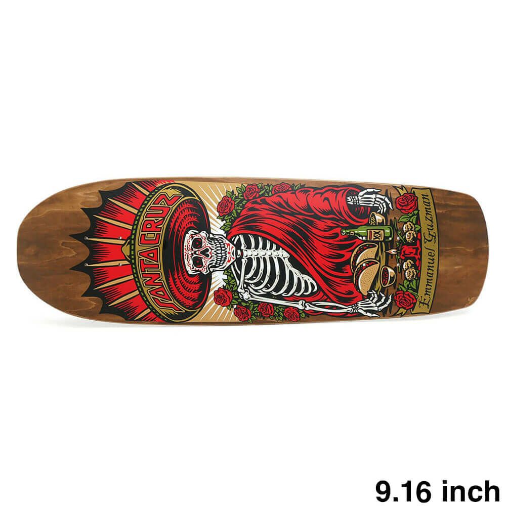 SANTA CRUZ DECK サンタクルーズ デッキ EMMANUEL GUZMAN DIVINE DINER 9.16 スケートボード スケボー