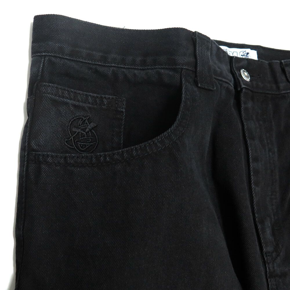 POLAR JEANS ポーラー パンツ ジーンズ 93! DENIM PITCH BLACK スケートボード スケボー 1