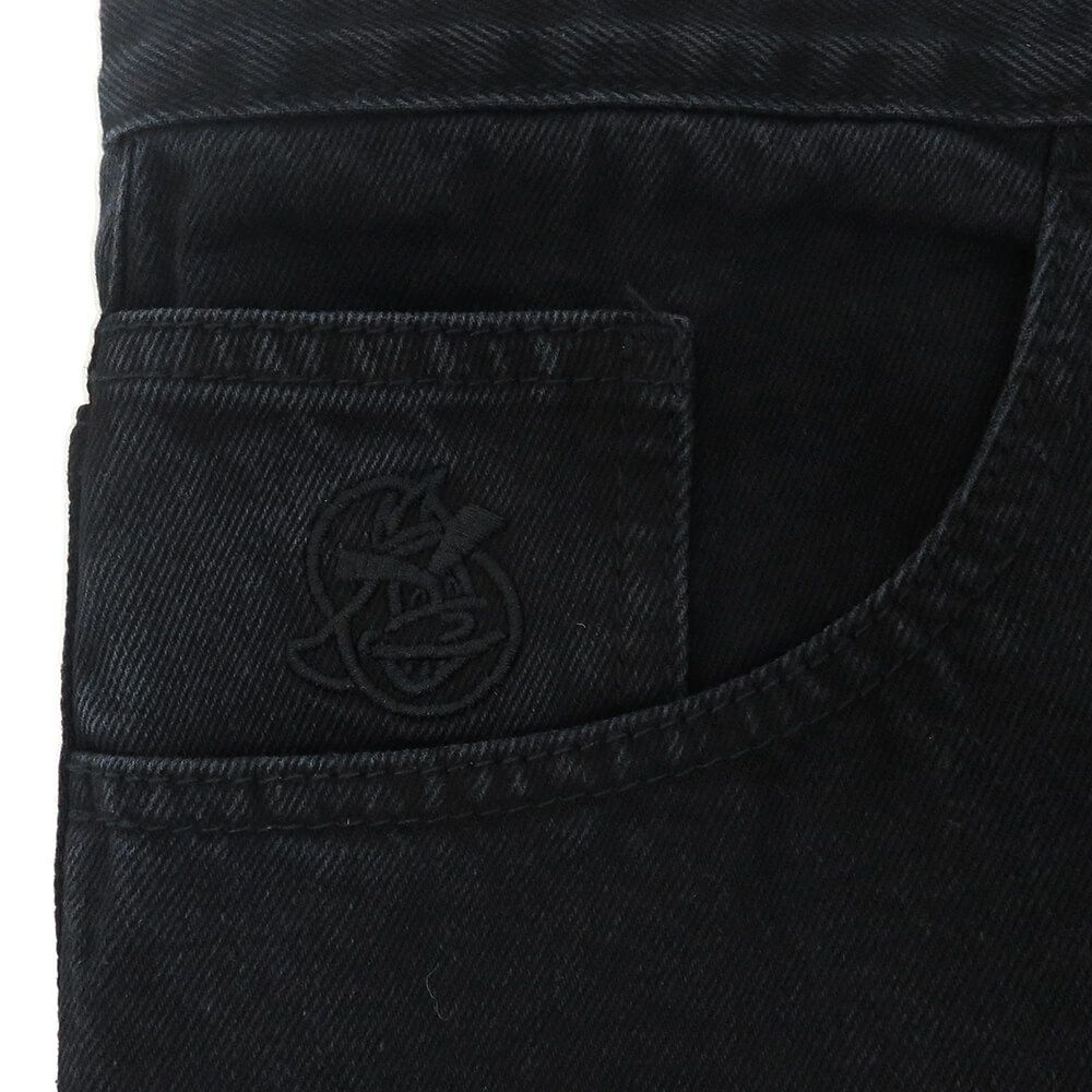 POLAR JEANS ポーラー パンツ ジーンズ 93! DENIM PITCH BLACK スケートボード スケボー 7