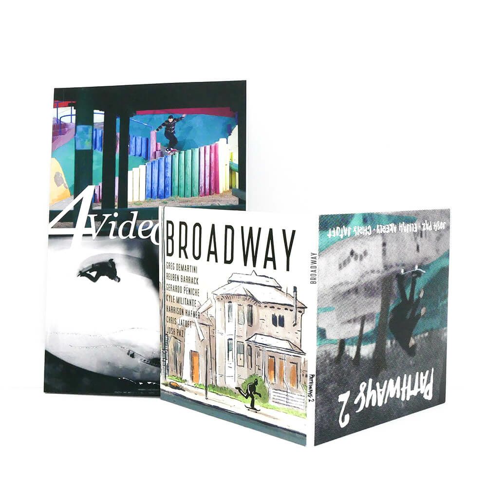 DVD + ZINE PATHWAYS 2 and BROADWAY by BRETT NICHOLS スケートボード スケボー