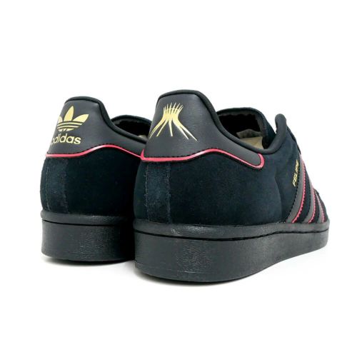 ADIDAS SKATEBOARDING SHOES アディダススケートボーディング シューズ スニーカー スーパースター SUPERSTAR ADV x FELIPE JR7831 BLACK/RED/GOLD スケートボード スケボー 02