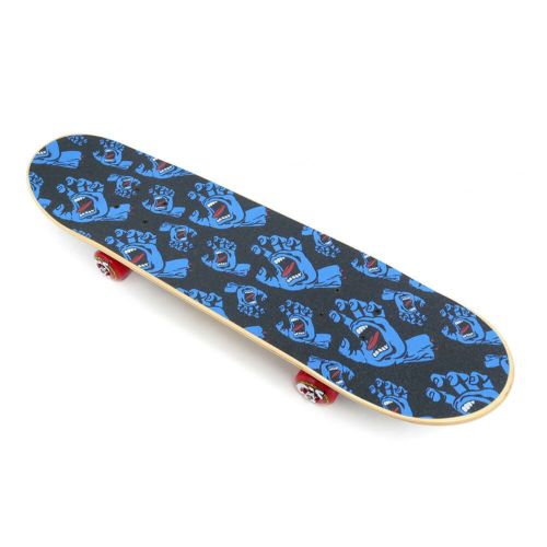 防水ケース付き SANTA CRUZ サンタクルーズ コンプリートセット スケートボード完成品（子供用） CLASSIC DOT SUPER MICRO BLACK 7.25 スケートボード スケボー 3