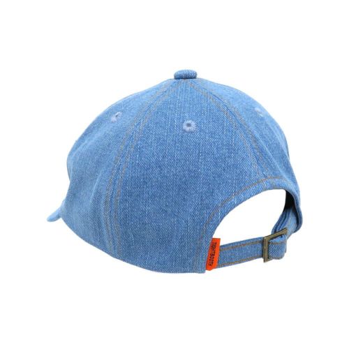 TIGHTBOOTH（TBPR）CAP タイトブース キャップ LABEL LOGO DENIM 6 PANEL LIGHT BLUE スケートボード スケボー 2