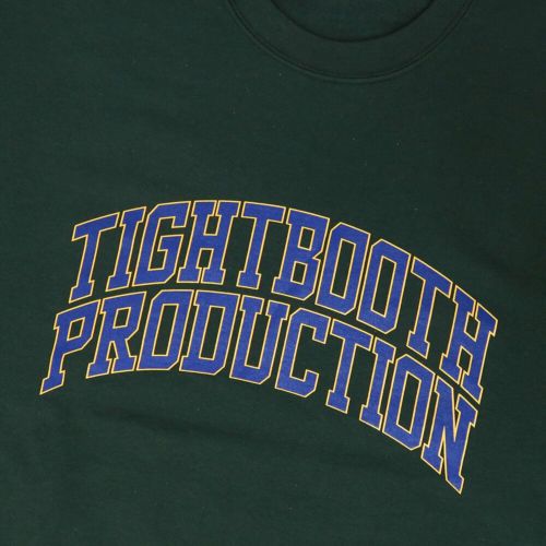 TIGHTBOOTH（TBPR）CREW SWEAT タイトブース トレーナー COLLEGE FOREST スケートボード スケボー 1