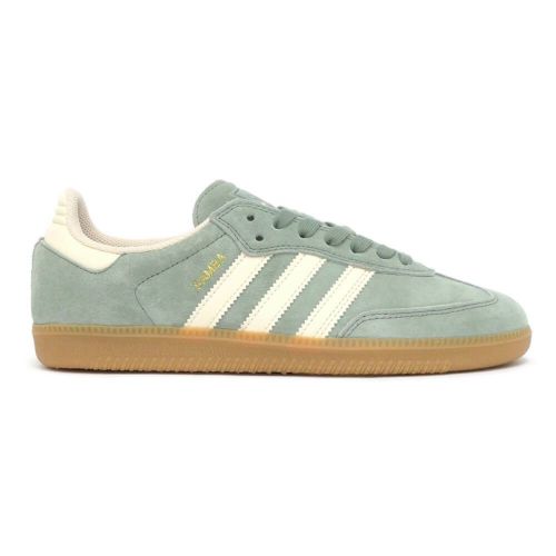 ADIDAS SKATEBOARDING SHOES アディダススケートボーディング シューズ スニーカー サンバ SAMBA ADV JP5859 SILVER GREEN/WHITE スケートボード スケボー 3