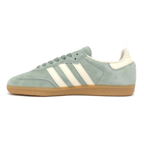 ADIDAS SKATEBOARDING SHOES アディダススケートボーディング シューズ スニーカー サンバ SAMBA ADV JP5859 SILVER GREEN/WHITE スケートボード スケボー 4