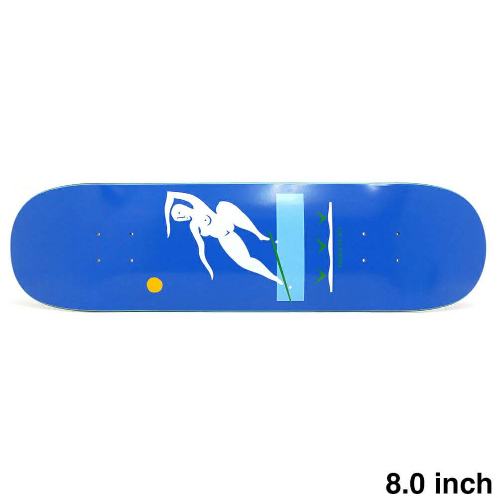 POLAR DECK ポーラー デッキ ROBBIN DE WIT BACKSIDE SMITH BLUE 8.0 スケートボード スケボー