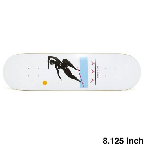 POLAR DECK ポーラー デッキ ROBBIN DE WIT BACKSIDE SMITH WHITE 8.125 スケートボード スケボー