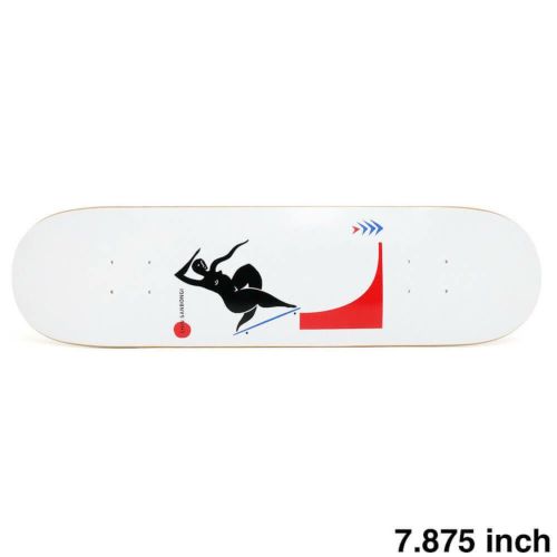 POLAR DECK ポーラー デッキ SHIN SANBONGI BACKSIDE NOSEBLUNT WHITE 7.875 スケートボード スケボー