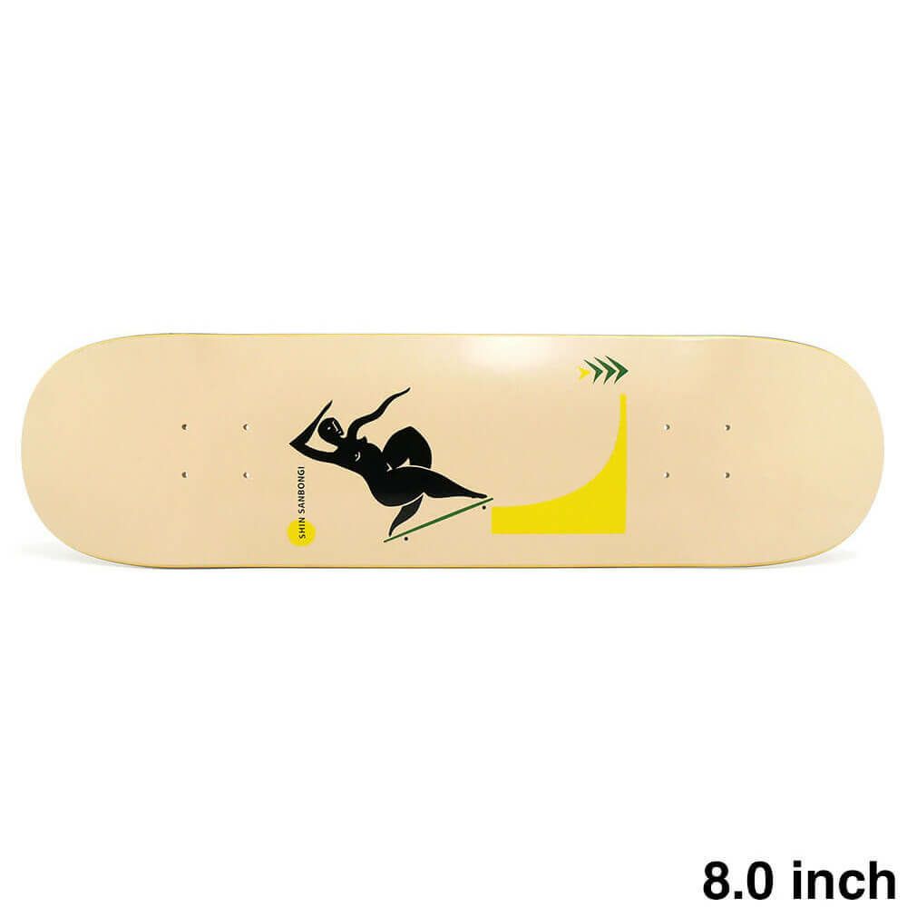 POLAR DECK ポーラー デッキ SHIN SANBONGI BACKSIDE NOSEBLUNT SAND 8.0 スケートボード スケボー