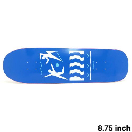 POLAR DECK ポーラー デッキ NICK BOSERIO CUT OUT BLUE 8.75 1991 Jr. SHAPE スケートボード スケボー