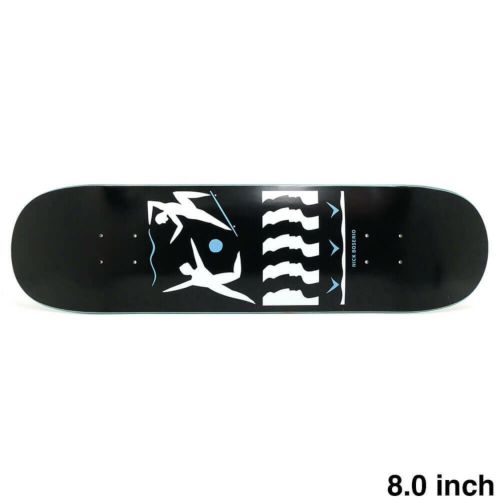POLAR DECK ポーラー デッキ NICK BOSERIO CUT OUT BLACK 8.0 スケートボード スケボー