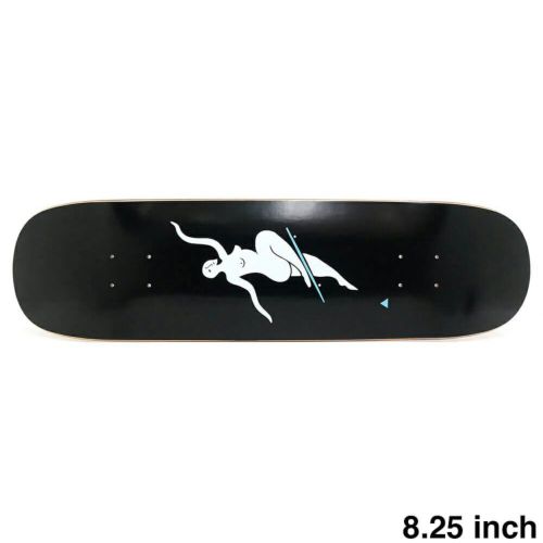 POLAR DECK ポーラー デッキ TEAM NO COMPLIES FOREVER BLACK 8.25 P2 Jr. SHAPE スケートボード スケボー
