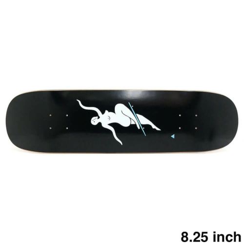 POLAR DECK ポーラー デッキ TEAM NO COMPLIES FOREVER BLACK 8.25 P2 Jr. SHAPE スケートボード スケボー
