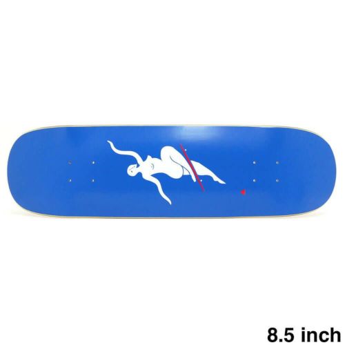POLAR DECK ポーラー デッキ TEAM NO COMPLIES FOREVER BLUE 8.5 P2 SHAPE スケートボード スケボー