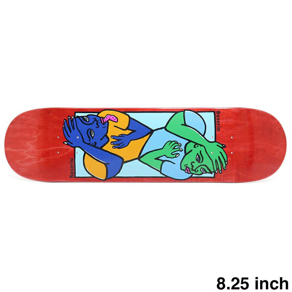 POLAR DECK ポーラー デッキ NICK BOSERIO DOUBLE HEAD RED STAIN 8.25 スケートボード スケボー