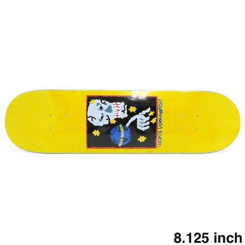 POLAR DECK ポーラー デッキ OSKAR ROZENBERG WORLD DOMINATION YELLOW 8.125 スケートボード スケボー