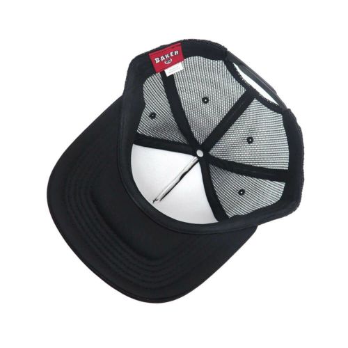 BAKER MESHCAP ベイカー メッシュキャップ WINSTON TRUCKER SNAPBACK BLACK スケートボード スケボー 3
