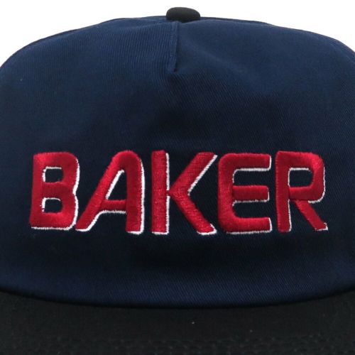 BAKER CAP ベイカー キャップ T-2000 SNAPBACK NAVY/BLACK スケートボード スケボー 4