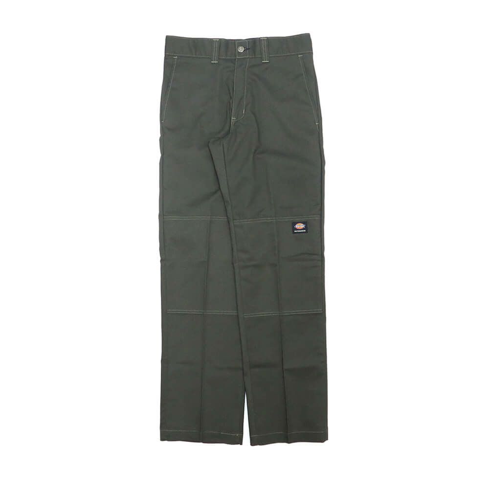 DICKIES SKATEBOARDING PANTS ディッキーズ スケートボーディング パンツ ジーンズ DOUBLE KNEE TWILL PANT OLIVE スケートボード スケボー 