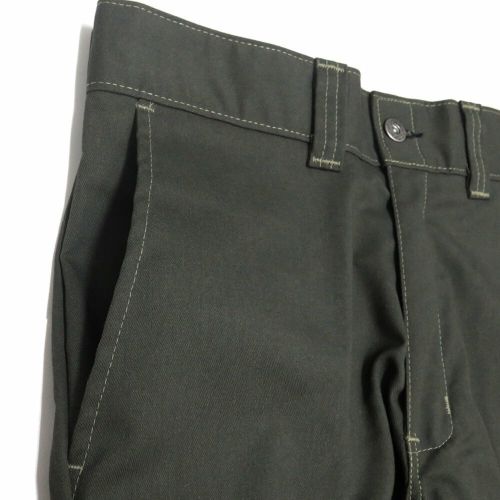 DICKIES SKATEBOARDING PANTS ディッキーズ スケートボーディング パンツ ジーンズ DOUBLE KNEE TWILL PANT OLIVE スケートボード スケボー 1