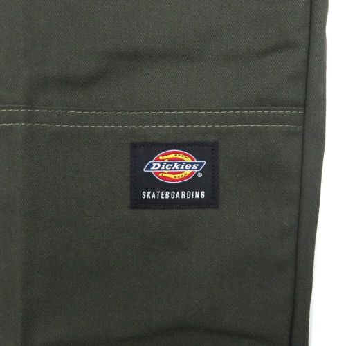 DICKIES SKATEBOARDING PANTS ディッキーズ スケートボーディング パンツ ジーンズ DOUBLE KNEE TWILL PANT OLIVE スケートボード スケボー 7
