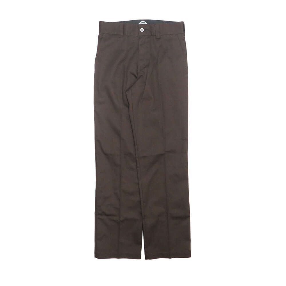 DICKIES SKATEBOARDING PANTS ディッキーズ スケートボーディング パンツ ジーンズ REGULAR FIT TWILL CHOCOLATE BROWN スケートボード スケボー 