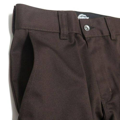 DICKIES SKATEBOARDING PANTS ディッキーズ スケートボーディング パンツ ジーンズ REGULAR FIT TWILL CHOCOLATE BROWN スケートボード スケボー 1