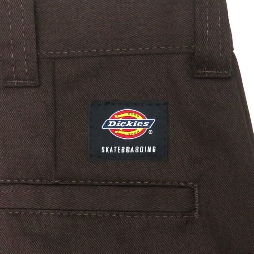 DICKIES SKATEBOARDING PANTS ディッキーズ スケートボーディング パンツ ジーンズ REGULAR FIT TWILL CHOCOLATE BROWN スケートボード スケボー 7