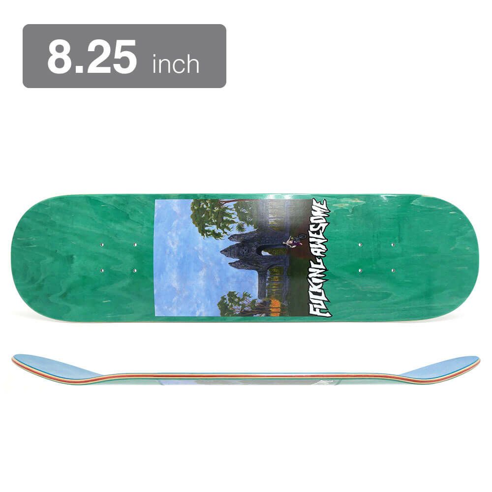 FUCKING AWESOME DECK ファッキンオーサム デッキ GINO IANNUCCI DAYBREAK IN PHUKET EMERALD STAIN 8.25 スケートボード スケボー