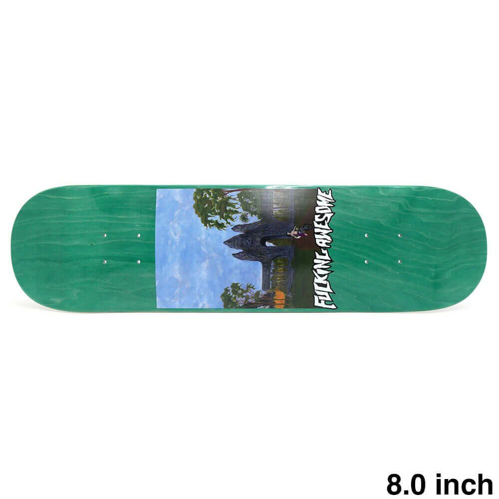 FUCKING AWESOME DECK ファッキンオーサム デッキ GINO IANNUCCI DAYBREAK IN PHUKET EMERALD STAIN 8.0 スケートボード スケボー