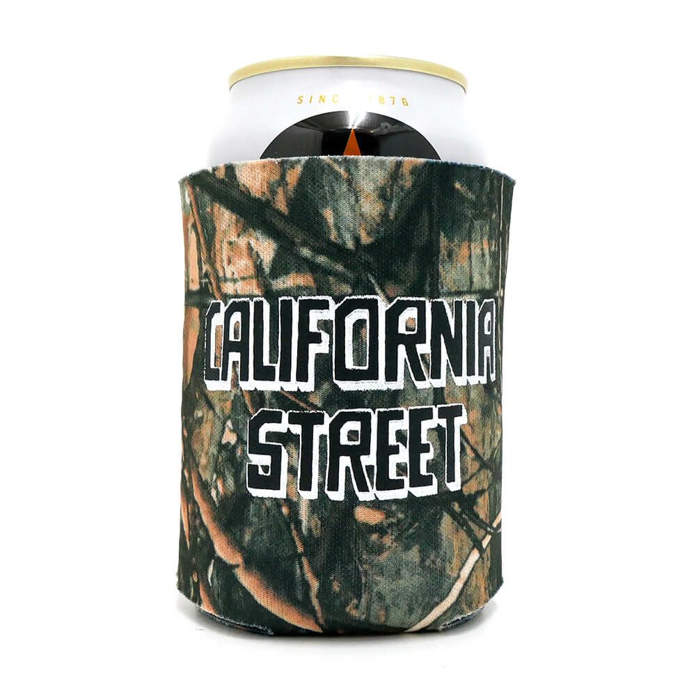 【購入金額 20,000円 以上で 1円】CALIFORNIA STREET COOZIE カリフォルニアストリート ドリンククーラー BLOCK by ESOW REAL CAMO スケートボード スケボー