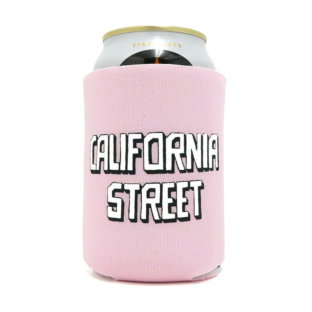 【購入金額 20,000円 以上で 1円】CALIFORNIA STREET COOZIE カリフォルニアストリート ドリンククーラー BLOCK by ESOW PINK スケートボード スケボー