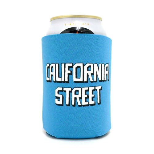 【購入金額 20,000円 以上で 1円】CALIFORNIA STREET COOZIE カリフォルニアストリート ドリンククーラー BLOCK by ESOW NEON BLUE スケートボード スケボー