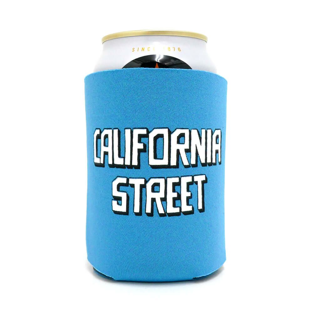 【購入金額 20,000円 以上で 1円】CALIFORNIA STREET COOZIE カリフォルニアストリート ドリンククーラー BLOCK by ESOW NEON BLUE スケートボード スケボー