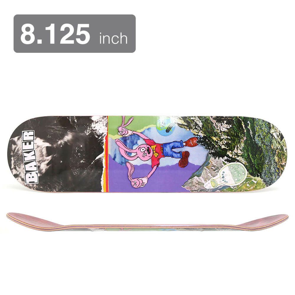 BAKER DECK ベイカー デッキ JACOPO CAROZZI DESK SHRAPNEL 8.125 スケートボード スケボー