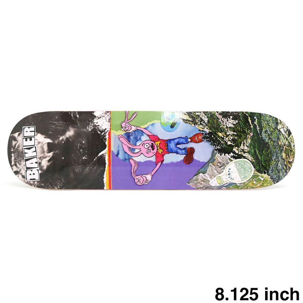 BAKER DECK ベイカー デッキ JACOPO CAROZZI DESK SHRAPNEL 8.125 スケートボード スケボー