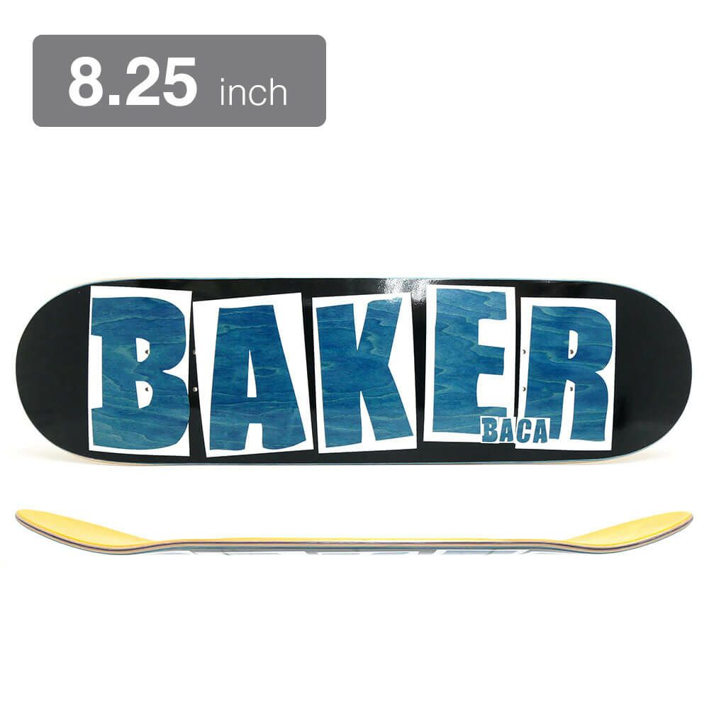 BAKER DECK ベイカー デッキ SAMMY BACA BRAND NAME BLACK VENEER 8.25 スケートボード スケボー