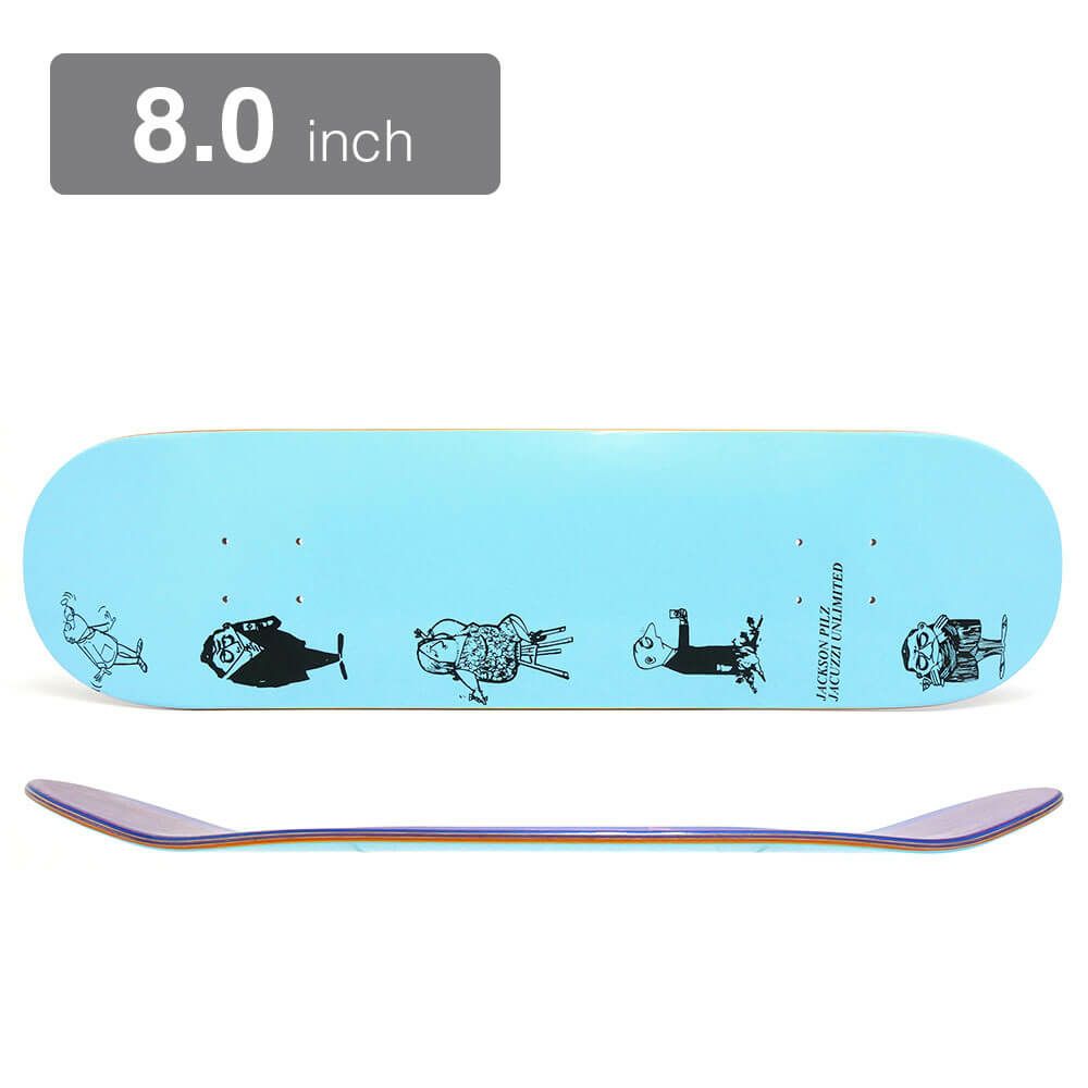 JACUZZI DECK ジャグジー デッキ JACKSON PILZ PATRONS 8.0 EPOXY 7 スケートボード スケボー