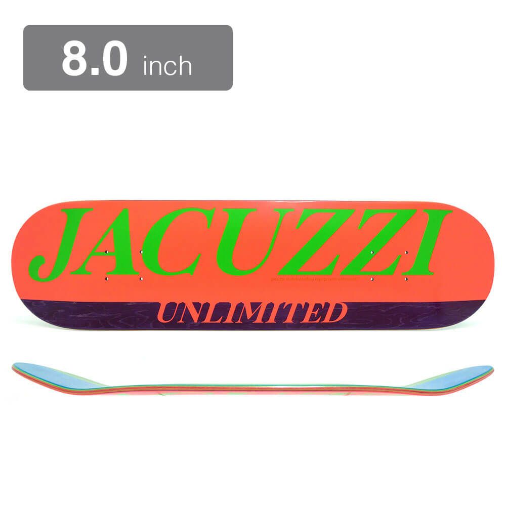 JACUZZI DECK ジャグジー デッキ TEAM FLAVOR 8.0 EPOXY 7 スケートボード スケボー