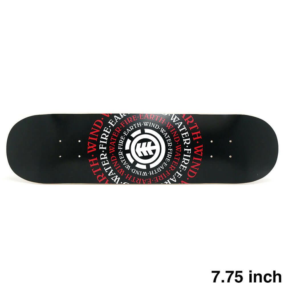 ELEMENT DECK エレメント デッキ TEAM SEALERS BLACK 7.75 スケートボード スケボー