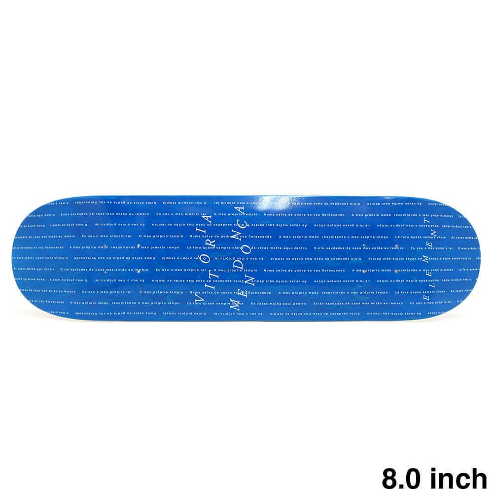 ELEMENT DECK エレメント デッキ VITORIA MENDONCA POEMA 8.0 スケートボード スケボー