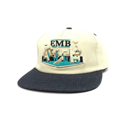  REAL CAP リアル キャップ EMB SNAPBACK TAN/CHARCOAL スケートボード スケボー 