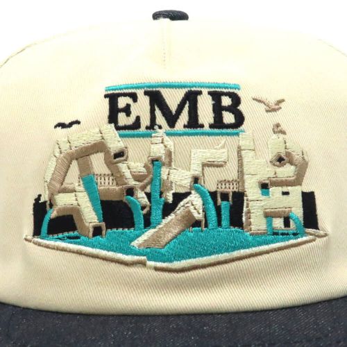  REAL CAP リアル キャップ EMB SNAPBACK TAN/CHARCOAL スケートボード スケボー 4